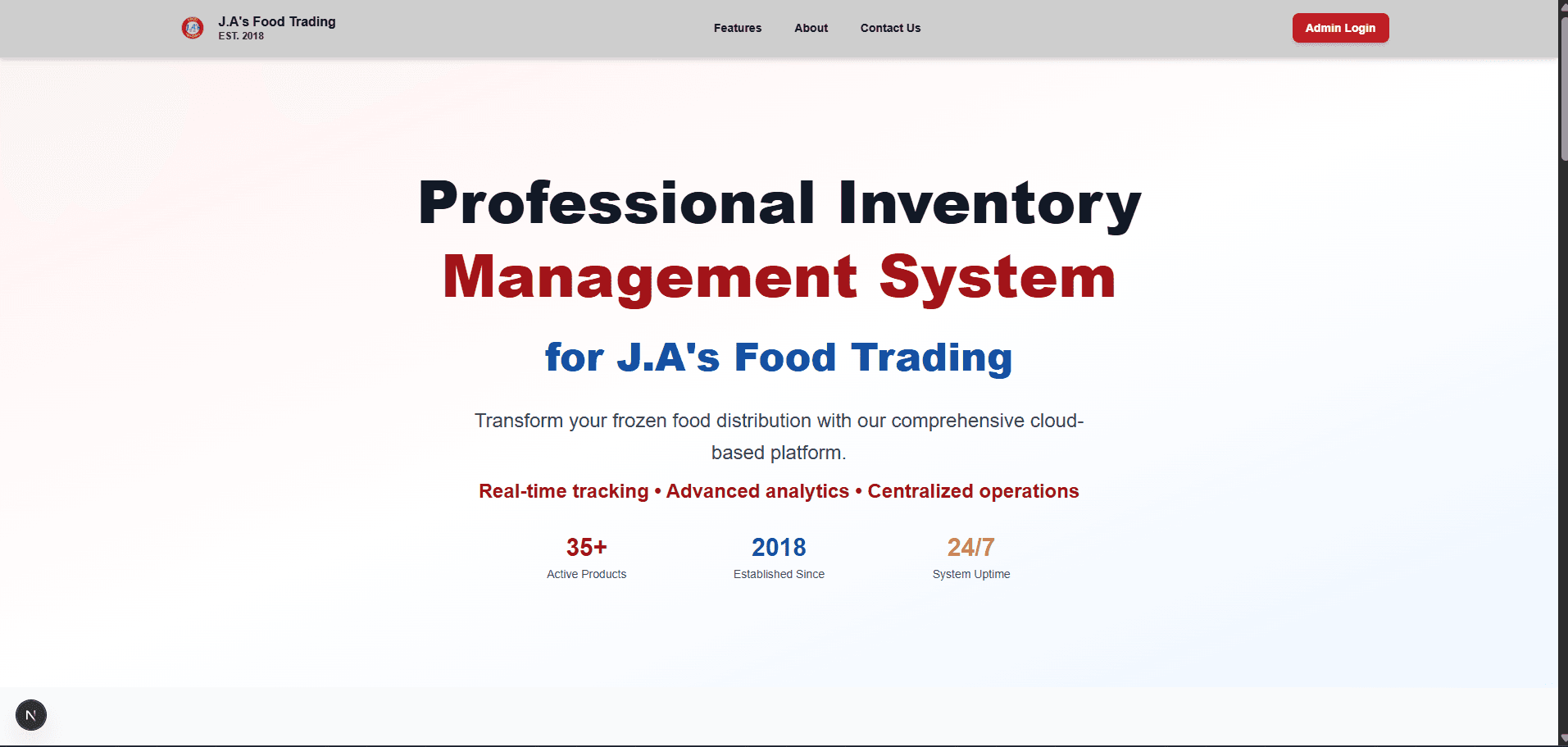 InCloud System preview